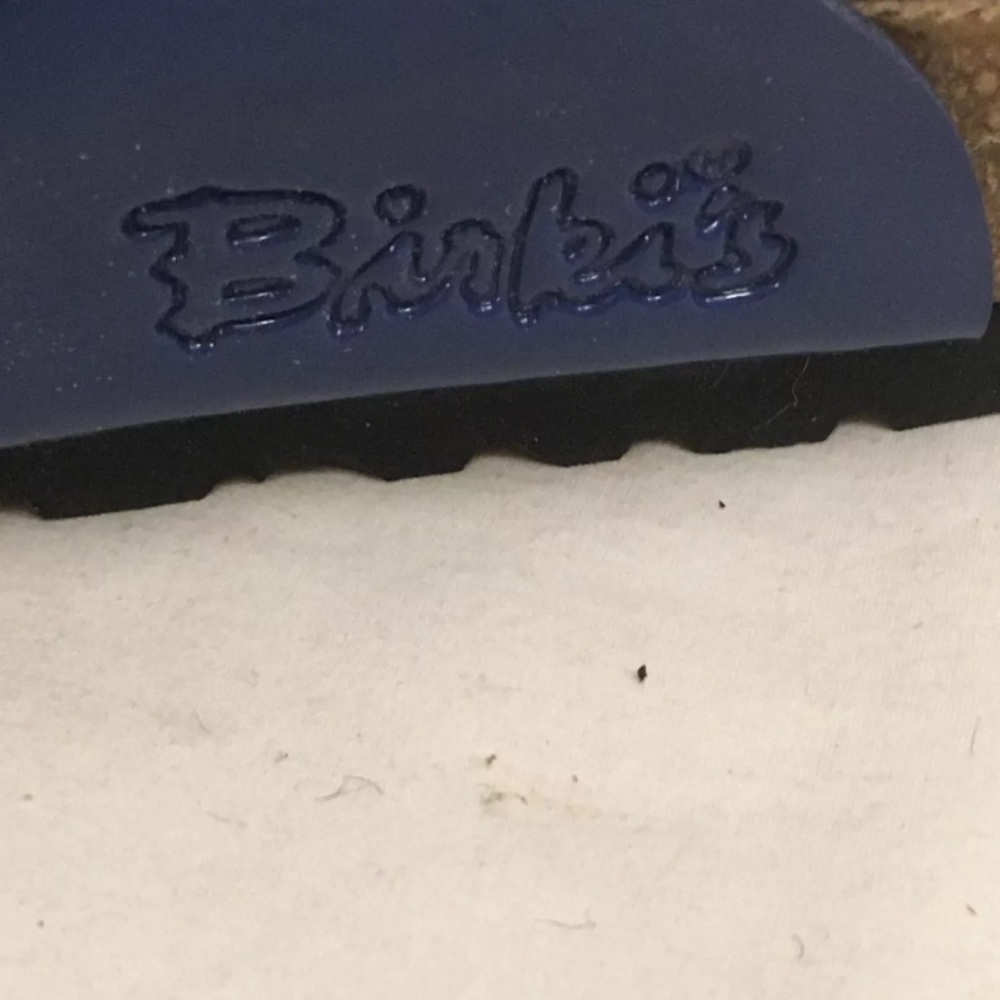 Birki’s Blue Adjustable Strap Slide Sandals 36 35 - Picture 7 of 10